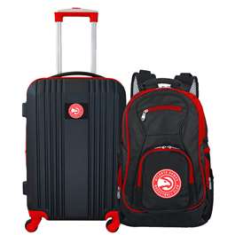 Atlanta Hawks  Premium 2-Piece Backpack & Carry-On Set L108