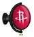 Houston Rockets: Original Oval Rotating Lighted Wall Sign