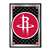 Houston Rockets: Team Spirit - Framed Mirrored Wall Sign