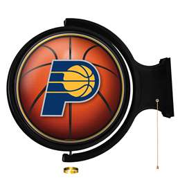 Indiana Pacers: Basketball - Original Round Rotating Lighted Wall Sign