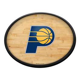 Indiana Pacers: Oval Slimline Lighted Wall Sign