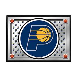 Indiana Pacers: Team Spirit - Framed Mirrored Wall Sign