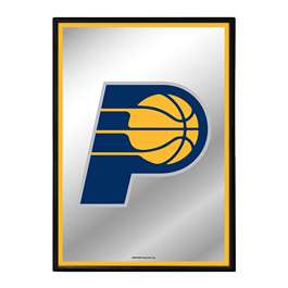 Indiana Pacers: Framed Mirrored Wall Sign