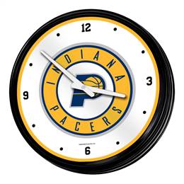 Indiana Pacers: Retro Lighted Wall Clock