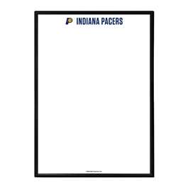 Indiana Pacers: Framed Dry Erase Wall Sign