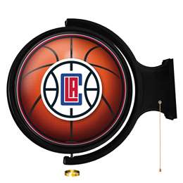 Los Angeles Clippers: Basketball - Original Round Rotating Lighted Wall Sign    