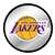 Los Angeles Lakers: Modern Disc Mirrored Wall Sign