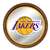 Los Angeles Lakers: "Faux" Barrel Top Mirrored Wall Sign