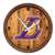 Los Angeles Lakers: Logo - "Faux" Barrel Top Clock