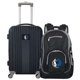 Dallas Mavericks  Premium 2-Piece Backpack & Carry-On Set L108