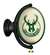 Milwaukee Bucks: Original Oval Rotating Lighted Wall Sign