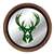 Milwaukee Bucks: "Faux" Barrel Top Mirrored Wall Sign