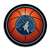 Minnesota Timberwolves: Basketball - Modern Disc Wall Sign