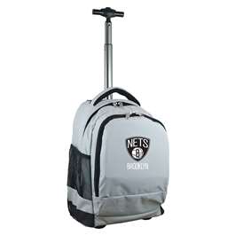 Brooklyn Nets  19" Premium Wheeled Backpack L780