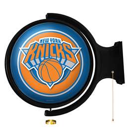 New York Knicks: Original Round Rotating Lighted Wall Sign