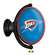 Oklahoma City Thunder: Original Oval Rotating Lighted Wall Sign