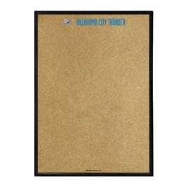 Oklahoma City Thunder: Framed Corkboard