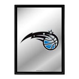 Orlando Magic: Vertical Framed Mirrored Wall Sign