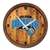 Orlando Magic: Logo - "Faux" Barrel Top Clock