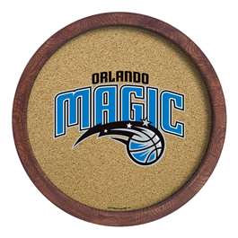 Orlando Magic: "Faux" Barrel Framed Cork Board