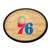 Philadelphia 76ers: Oval Slimline Lighted Wall Sign