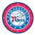 Philadelphia 76ers: Modern Disc Wall Clock