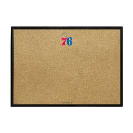 Philadelphia 76ers: Framed Corkboard