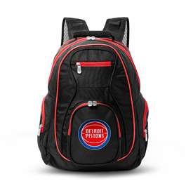 Detroit Pistons  19" Premium Backpack W/ Colored Trim L708