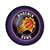Phoenix Suns: Round Slimline Lighted Wall Sign
