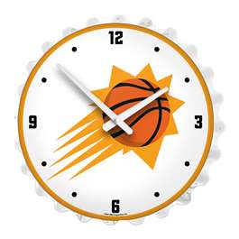 Phoenix Suns: Bottle Cap Lighted Wall Clock