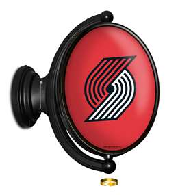 Portland Trail Blazers: Original Oval Rotating Lighted Wall Sign