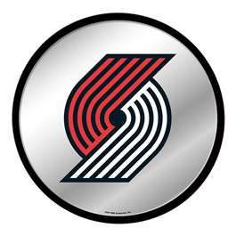 Portland Trail Blazers: Modern Disc Mirrored Wall Sign