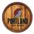 Portland Trail Blazers: Logo - "Faux" Barrel Top Sign