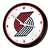 Portland Trail Blazers: Retro Lighted Wall Clock