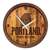 Portland Trail Blazers: Logo - "Faux" Barrel Top Clock