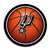San Antonio Spurs: Basketball - Modern Disc Wall Sign