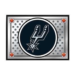 San Antonio Spurs: Team Spirit - Framed Mirrored Wall Sign