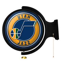 Utah Jazz: Original Round Rotating Lighted Wall Sign    