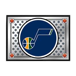 Utah Jazz: Team Spirit - Framed Mirrored Wall Sign