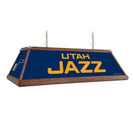 Utah Jazz: Premium Wood Pool Table Light