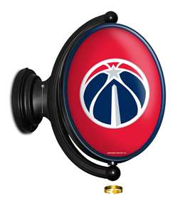 Washington Wizards: Original Oval Rotating Lighted Wall Sign