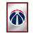 Washington Wizards: Framed Mirrored Wall Sign