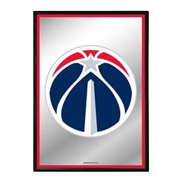 Washington Wizards: Framed Mirrored Wall Sign