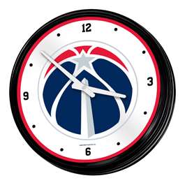 Washington Wizards: Retro Lighted Wall Clock