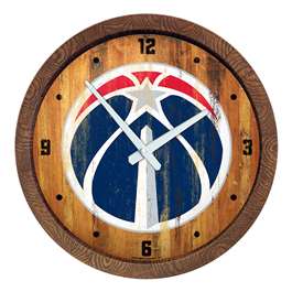 Washington Wizards: "Faux" Barrel Top Clock