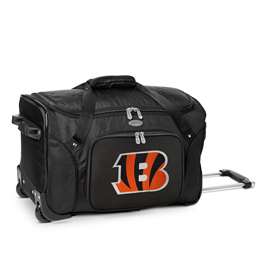 Cincinnati Bengals  22" Wheeled Duffel Bag L401