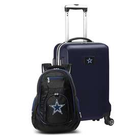 Dallas Cowboys  Deluxe 2 Piece Backpack & Carry-On Set L104