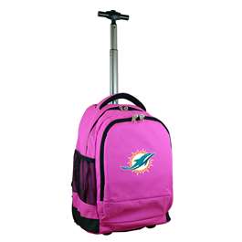 Miami Dolphins  19" Premium Wheeled Backpack L780