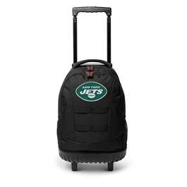 New York Jets  18" Wheeled Toolbag Backpack L912