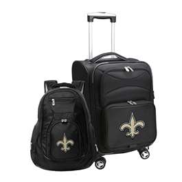 New Orleans Saints  2-Piece Backpack & Carry-On Set L102